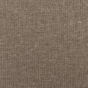 Rama łóżka z zagłówkiem, taupe, 120x200 cm, obita tkaniną  Lumarko!
