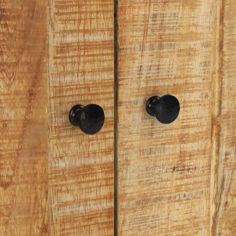 Szafka z 2 drzwiczek, 60x33x75 cm, lite drewno mango  Lumarko!