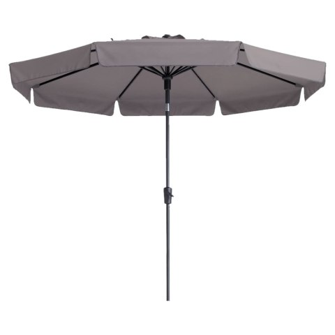 Parasol ogrodowy Flores Luxe, 300 cm, okrągły, taupe Lumarko!