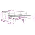 Sofa rozsuwana z materacami, ciemnozielona, 90x200 cm, aksamit  Lumarko!