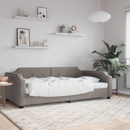 Sofa z funkcją spania, kolor taupe, 90x200 cm, obita tkaniną  Lumarko!