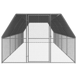 Klatka dla kurcząt, 3x10x2 m, stal galwanizowana Lumarko!