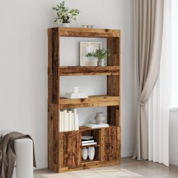 Kredens, stare drewno, 92x33x180 cm, materiał drewnopochodny  Lumarko!