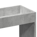 Kredens, szarość betonu, 92x33x140 cm, materiał drewnopochodny Lumarko!