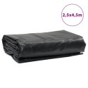 Plandeka, czarna, 2,5x4,5 m, 650 g/m² Lumarko! 