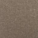 Rama łóżka z zagłówkiem, taupe, 120x200 cm, obita tkaniną  Lumarko!