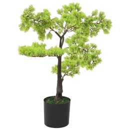 Sztuczne bonsai z cyprysu, z doniczką, 60 cm, zielone  Lumarko!