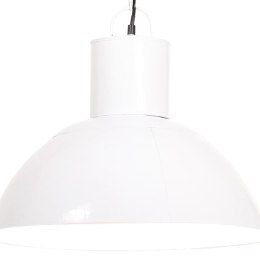 Lampa wisząca, 25 W, biała, okrągła, 48 cm, E27 Lumarko!