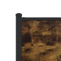 Metalowa rama łóżka, bez materaca, przydymiony dąb, 140x200 cm Lumarko!