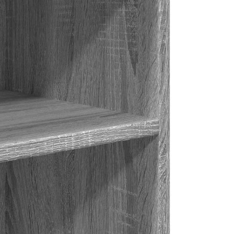 Stolik boczny na kółkach, szary dąb sonoma, 55x60x78 cm  Lumarko!