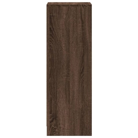 Szafka z LED, brązowy dąb, 38x34x100 cm  Lumarko!