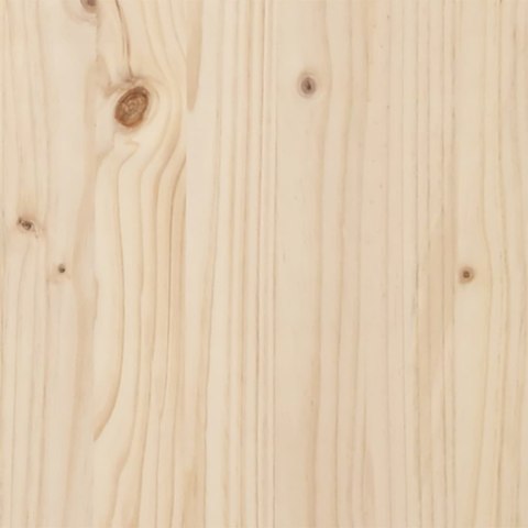 VidaXL Dłuższe łóżko bez materaca, 80x210 cm, lite drewno sosnowe
