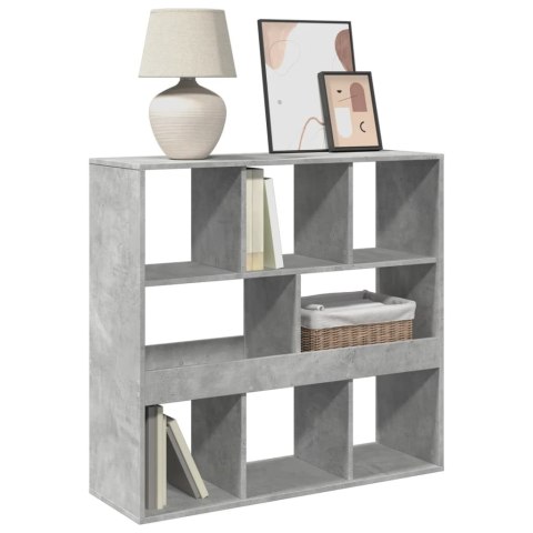 Regał/przegroda, szarość betonu, 100x33x94,5 cm  Lumarko!