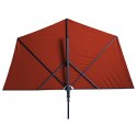 Madison Parasol balkonowy Sun Wave, 270 x 150 cm, ceglany  Lumarko!