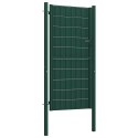 Furtka ogrodzeniowa, PVC i stal, 100 x 204 cm, zielona  Lumarko!