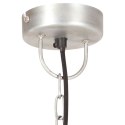 Industrialna lampa wisząca, 25 W, srebrna, okrągła, 32 cm, E27  Lumarko!