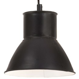 Lampa wisząca, 25 W, czarna, okrągła, 17 cm, E27  Lumarko!