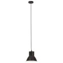 Lampa wisząca, 25 W, czarna, okrągła, 17 cm, E27 Lumarko!