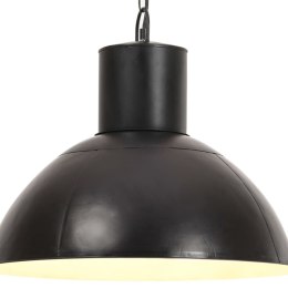 Lampa wisząca, 25 W, czarna, okrągła, 48 cm, E27  Lumarko!