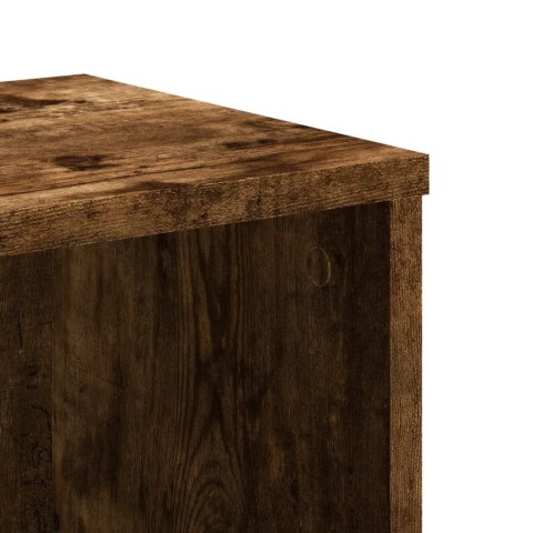 Regał, przydymiony dąb, 50x25x105 cm, materiał drewnopochodny Lumarko!