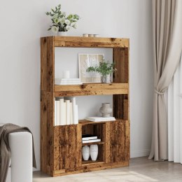 Kredens, stare drewno, 92x33x140 cm, materiał drewnopochodny  Lumarko!