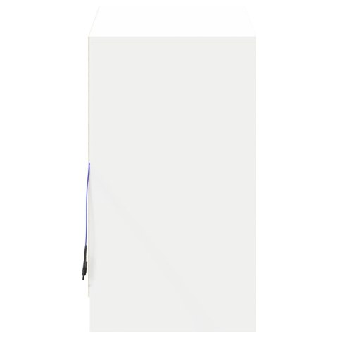 Szafka z LED, biała, 72x34x61 cm, materiał drewnopochodny  Lumarko!