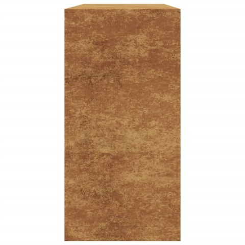 Stojak na drewno opałowe, 100x40x80 cm, stal kortenowska  Lumarko!