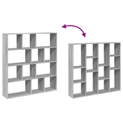 Regał, szary dąb sonoma, 132x29x141,5 cm  Lumarko!