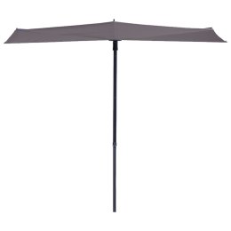 Parasol Sun Wave, 270 x 150 cm, taupe, PAC3P015 Lumarko!