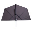 Madison Parasol Sun Wave, 270 x 150 cm, taupe, PAC3P015  Lumarko!