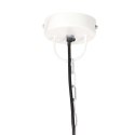 Industrialna lampa wisząca, 25 W, biała, okrągła, 32 cm, E27 Lumarko!