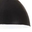 Industrialna lampa wisząca, 25 W, czarna, okrągła, 31 cm, E27 Lumarko!