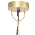 Industrialna lampa wisząca, 25 W, mosiężna, okrągła, 32 cm, E27 Lumarko!