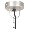 Industrialna lampa wisząca, 25 W, srebrna, okrągła, 42 cm, E27  Lumarko!