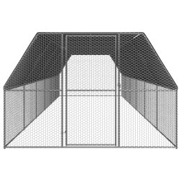 Klatka dla kurcząt, 3x12x2 m, stal galwanizowana Lumarko!