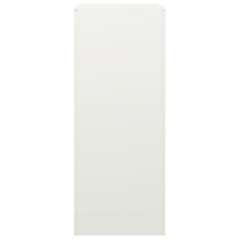 Stojak na drewno opałowe, biały, 60x40x100 cm, stalowy  Lumarko!