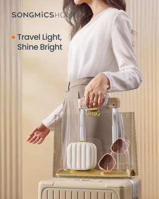 Etui podróżne na biżuterię, mały organizer z lusterkie