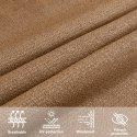 Żagiel przeciwsłoneczny, 160 g/m², kolor taupe, 2,5x5 m, HDPE Lumarko!