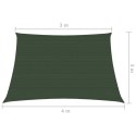  Żagiel przeciwsłoneczny, 160 g/m², ciemnozielony, 3/4x3 m, HDPE Lumarko!