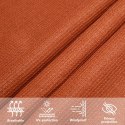  Żagiel przeciwsłoneczny, 160 g/m², pomarańczowy, 2x5 m, HDPE Lumarko!