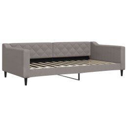 Sofa z funkcją spania, kolor taupe, 100x200 cm, obita tkaniną Lumarko!