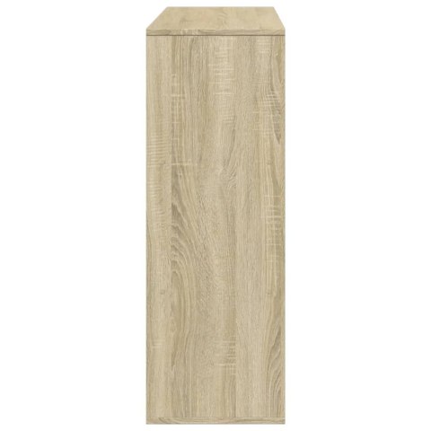 Regał, dąb sonoma, 100x33x94,5 cm, materiał drewnopochodny Lumarko!