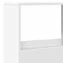 Regał, biały, 100x33x155,5 cm, materiał drewnopochodny Lumarko!