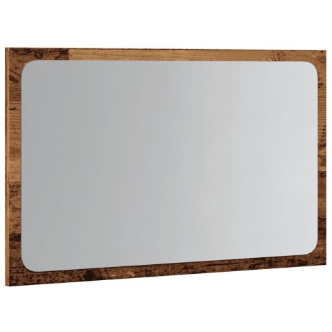 Lustro łazienkowe z LED, dąb artisan, 60x8,5x38 cm Lumarko!