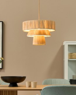 Lampa wisząca papierowa naturalna CHAMBO Lumarko!