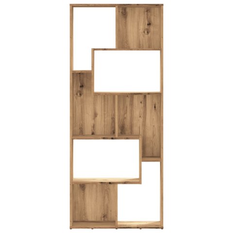 Regał, dąb artisan, 67x24x161 cm, materiał drewnopochodny Lumarko!