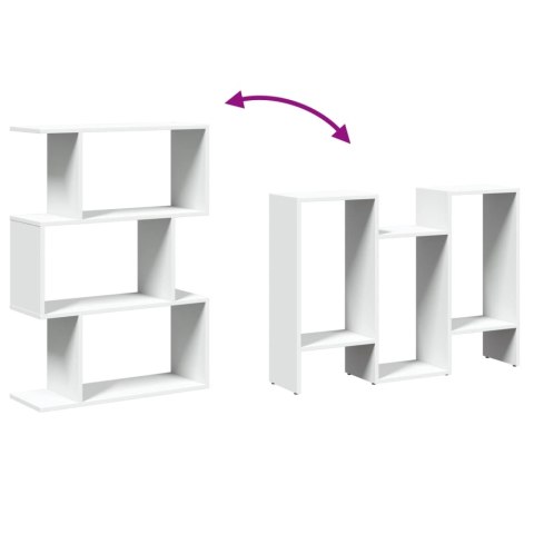 Regał przegroda, 3 poziomy, biały, 70x24x97 cm Lumarko!