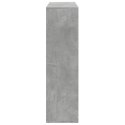 Regał przegroda, szarość betonu, 102x29x103,5 cm Lumarko!