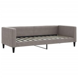 Sofa z funkcją spania, kolor taupe, 80x200 cm, obite tkaniną Lumarko!