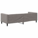 Sofa z funkcją spania, kolor taupe, 80x200 cm, obite tkaniną Lumarko!